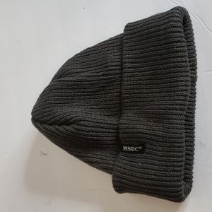 🤯3/$12 MSDC Grey Winter Hat Beanie Toque NWOT